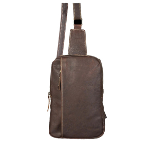 Bolso Bandolera de Cuero Vintage con Correa Ajustable y Cierre de Cremallera, Mochila de Viaje Unisex, Estilo Verde Duradero - Product Image 4