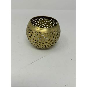 Portavelas Votivas de Metal Personalizadas al por Mayor, Acabado en Latón Pulido, Farol para Velas de Té, para Decoración de Hoteles, Restaurantes y Fiestas - Product Image 3