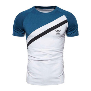 T-shirt ample pour homme en coton 100% avec logo personnalisé, tendance, en promotion pour la vente en ligne - Product Image 1
