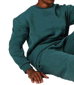 Streetwear Men Winter Tracksuit For Men Solid Color Set Men - Product Image 6