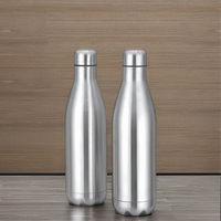 Bouteille isotherme en acier inoxydable à double paroi de 750 ml pour boissons chaudes et froides, idéale pour les voyages, le bureau, la salle de sport et l'usage quotidien