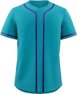 Maillot de baseball noir imprimé à col en V, manches courtes, boutonné sur le devant, avec contraste de rayures blanches pour tenue d'équipe - Product Image 5