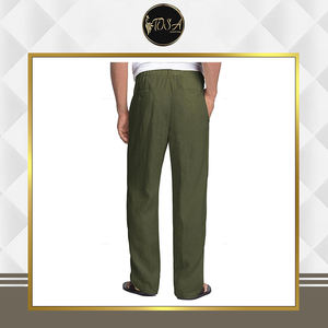 El Mejor Distribuidor del Mundo Ofrece Pantalones Casuales de Lino Ligeros de Corte Regular y Calidad Genuina para Hombre a un Precio Impresionante - Product Image 2