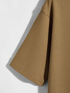 Camisetas de algodón lisas con logo impreso para hombre, camisetas transpirables de color sólido para hombre, camiseta clásica de manga corta para hombre - Product Image 5