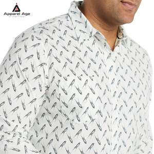 เสื้อเชิ้ตผู้ชายลำลองราคาถูก พร้อมโลโก้สั่งทำขายส่ง เสื้อเชิ้ตผู้ชายลำลองขนาดใหญ่พิเศษ ราคาดีที่สุด - Product Image 5