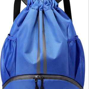 Bolsa Deportiva Clásica de Lona, Bolsa de Viaje Resistente con Bolsillo - Product Image 1