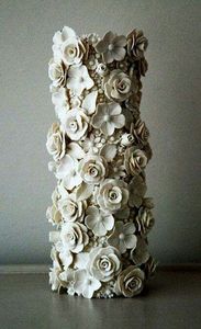 Modern Brass Tabletop <b>Vase</b> <b>Gold</b> Finish Holds Water Decorative Flower <b>Vase</b> for Wedding - Product Image 5