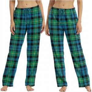 Diseño de Tartán Personalizado, Casual, de Calidad y Elegante, Tejido con Algodón para Pantalones de Mujer - Product Image 1