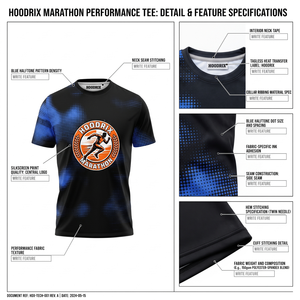 Camiseta de Maratón Sublimada Personalizada, Transpirable, de Secado Rápido, Poliéster y Spandex, Jersey para Correr, Venta al Por Mayor, Suministro a Granel, OEM, ODM - Product Image 6