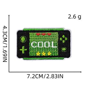 Wholesale Custom Embroidery Patch Raised Logo <b>Fabric</b> Badge Heat Press Sew <b>On</b> <b>Iron</b> <b>On</b> for Caps Jackets Shirts Bags Garments - Product Image 4