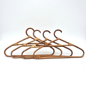 Best quality rattan clothes <b>hanger</b> kids room decoration wholesale natural closet <b>hangers</b> cheap cost - Product Image 1