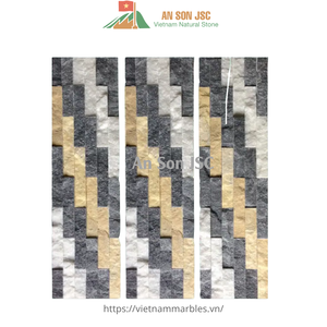 แผ่นหินธรรมชาติ หินอ่อนสีขาวสำหรับบุผนัง แบบหน้าตัด สำหรับตกแต่งภายในและงานก่อสร้างภายนอก - Product Image 2