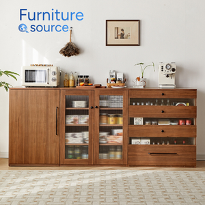 Stylish Melamine <b>Sideboard</b> Cabinet - Durable Melamine <b>Sideboard</b> Cabinet <b>Mid</b> <b>Century</b> <b>Sideboard</b> OEM Vietnam Manufacturer Export - Product Image 2