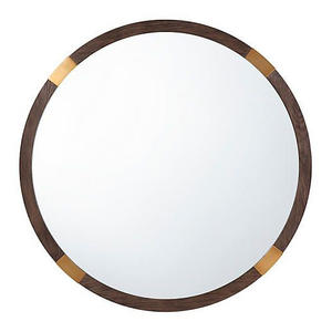 Espejo de Pared Arqueado de Metal de Lujo Moderno – Elegante Adorno Decorativo para Uso Residencial y Comercial - Product Image 6