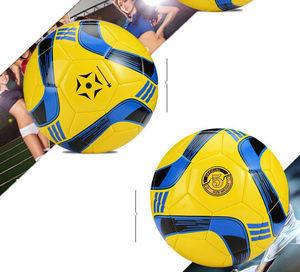 Balón de Fútbol Clásico de PU, Tamaño Estándar 5, Cosido a Máquina, para Deportes al Aire Libre, para Partidos de Liga y Entrenamiento - Product Image 3