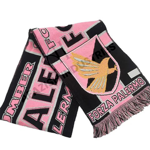 Offre Spéciale tricoté Logo écharpes football club sports acrylique équipe football équipe écharpe pas cher hommes foulards personnalisés pour hommes et femmes - Product Image 4