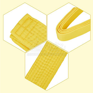 Ceintures d'arts martiaux personnalisables en couleur, ceinture d'arts martiaux la plus vendue, ceinture d'arts martiaux de la meilleure qualité - Product Image 2