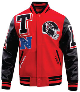 Chaqueta Universitaria Personalizada Unisex de Satén para Invierno, con Bordado Frontal, Calefactable, Estilo Letterman, Tallas Grandes - Product Image 6