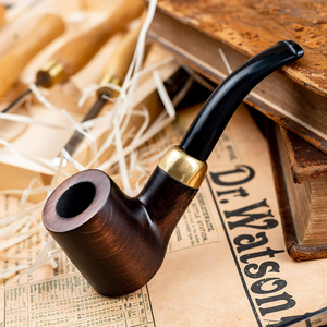 Cachimba de Madera Reutilizable de Alta Calidad, Estilo Vintage, Clásica, Portátil, Ecológica, Color Personalizado, Logotipo Personalizado, Pipa Duradera FAIZA - Product Image 2