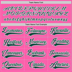Jersey de Hockey sobre Hielo Rosa Personalizado con Logotipo Bordado, Transpirable, 100% Poliéster, para Prácticas de Equipos Adultos - Product Image 4