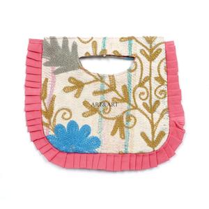 Nouveau sac messager Kantha classique pour femme de haute qualité, pochette de soirée à fermeture magnétique, décontracté - Product Image 1