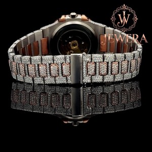 Mossinate Designer Stainless Steel Diamond Watch with Chronograph Features Elegant Accessory for Business Evening and Daily - Product Image 4