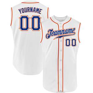 Camiseta Deportiva Personalizada para Club de Béisbol de Verano para Adultos, Sin Mangas, Transpirable, de Malla, con Impresión del Logotipo del Equipo - Product Image 1