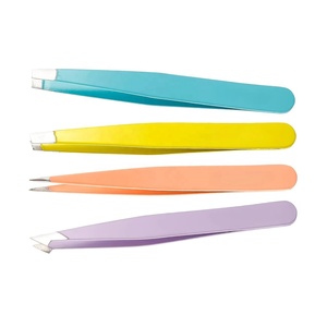 Pinzas para Pestañas de Acero Inoxidable, OEM/ODM, Logotipo Personalizado, Antiestáticas, Duraderas, Punta Dentada de Precisión, Longitud de 8-20 mm, Dentadas y Lisas - Product Image 3