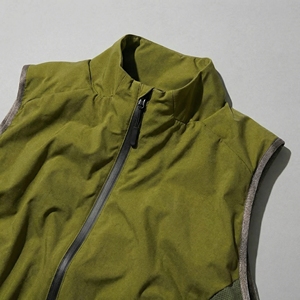 Olive Green Tactical <b>Utility</b> <b>Vest</b> | Multi Zip Mesh Technical <b>Vest</b> | Oversized Outdoor Streetwear <b>Vest</b> | Custom OEM Manufacturer - Product Image 3