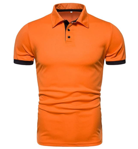 ผ้าถักปักลายสำหรับเสื้อโปโลชาย 100% โพลีเอสเตอร์ เนื้อผ้าเรียบ ระบายอากาศได้ดี แห้งเร็ว - Product Image 1