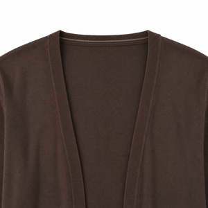 <b>Women's</b> Solid Color Knitted Cardigan Open Front Lightweight Shawl <b>Jacket</b> Casual Layering Outerwear | OEM manufacturer Bangladesh - Product Image 5