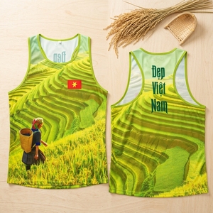 Custom Runner Tank Top OEM ODM Wholesale Quick Dry <b>Running</b> <b>Singlet</b> Manufacturer - Product Image 5