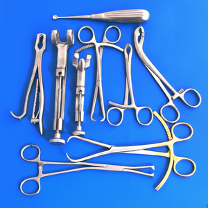 10 Assorted Orthopedic Surgical Instruments Custom Made <b>Set</b>,SR-532 - Product Image 1