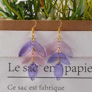 String Earrings Pendant Ornaments Pendant Cloud Leaves Pendant Epoxy <b>Resin</b> Silicone Mold - Product Image 2