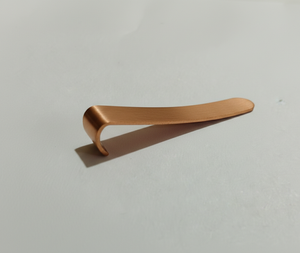 Cuillère à shilajit en cuivre pur, design crochet, cuillère doseuse de résine de shilajit ayurvédique, outil de bien-être - Product Image 3