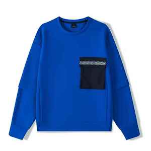 Sudadera de Moda para Hombre, Diseño Moderno, Superventas, Color Sólido, Cómoda, Multicolor, con Etiqueta Personalizada - Product Image 3