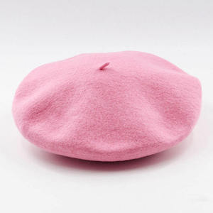Boina de lana naranja, gorro de fieltro unisex, estilo europeo informal para primavera y otoño, para adultos, 56-58 cm - Product Image 6
