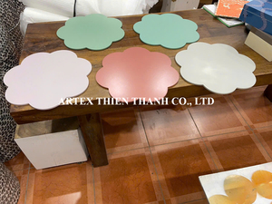 Elegant Vietnamese Lacquer <b>Placemat</b> Handmade Luxury <b>Dining</b> <b>Table</b> Decor Decorative <b>Table</b> Mat Home Restaurant Direct Factory Whole - Product Image 5