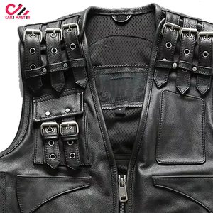 Chalecos de Cuero para Hombre, Tendencia 2026, Diseño Personalizado, Alta Calidad, Transpirables, Ecológicos, Largos, Venta al Por Mayor para Invierno - Product Image 4