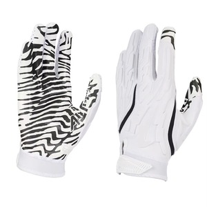 Gants de football américain Skeleton Pro, poignées super adhérentes, antidérapants, confortables, sangle de poignet réglable, gants Skelton pour hommes - Product Image 6