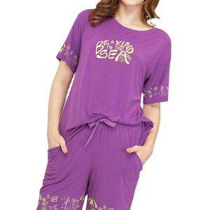 Conjunto de camiseta y pantalón corto personalizado para mujer, ropa de verano de 2 piezas, último diseño, conjuntos deportivos estampados para mujer. - Product Image 5