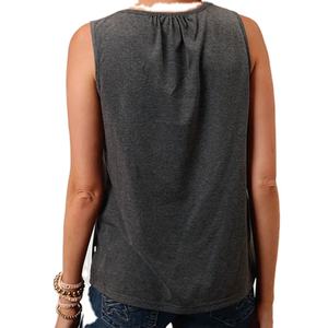 Camiseta sin mangas para correr sublimada personalizada al por mayor para mujer, camiseta sin mangas para mujer 2025 - Product Image 5