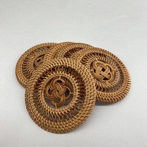 Export Quality Rattan Charger <b>Plate</b> <b>Large</b> Size Eco-Friendly Table Charger for Luxury Dining Setup - Product Image 4