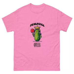 Customised Breathable High Quality Pickleball Queen Unisex Classic Tee Sports <b>T</b>-<b>Shirt</b> with 100% Cotton Fabric - Product Image 1