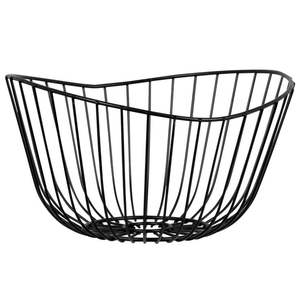 Panier à fruits en métal classique pour la maison, pour le rangement sur la table à manger, avec un look élégant et une structure pratique - Product Image 5