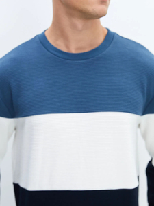 Sudadera de Cuello Redondo en 3 Colores, Sudadera Holgada de Color Sólido, Prenda Informal de Punto de Algodón para Invierno, Ropa Personalizada - Product Image 5