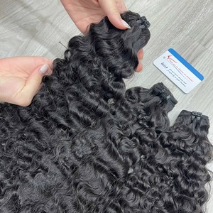 Extensions de cheveux humains bouclés birmanes naturelles, 100 % cheveux humains, prêtes à être expédiées - Product Image 3