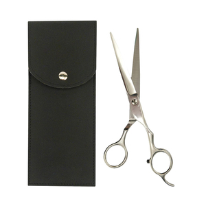 Tijeras de peluquería profesionales de acero inoxidable con hoja afilada para diestros, mango corto, tijeras para cortar el cabello, herramienta de salón - Product Image 3
