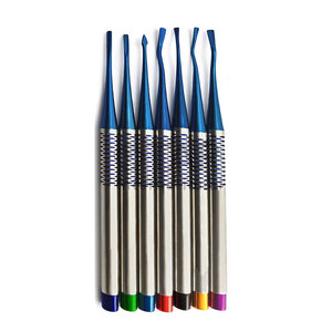 Kit d'instruments dentaires PDL 7 pièces : Élévateurs de luxation, Élévateurs radiculaires, Proximateurs, Instruments d'extraction - Product Image 1
