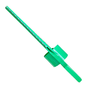 Professional Manual Finger <b>Ring</b> Razor Stainless Steel Shaving Knife with Green Grip for Hair Cutting Close Shaving for Barbers - Product Image 4